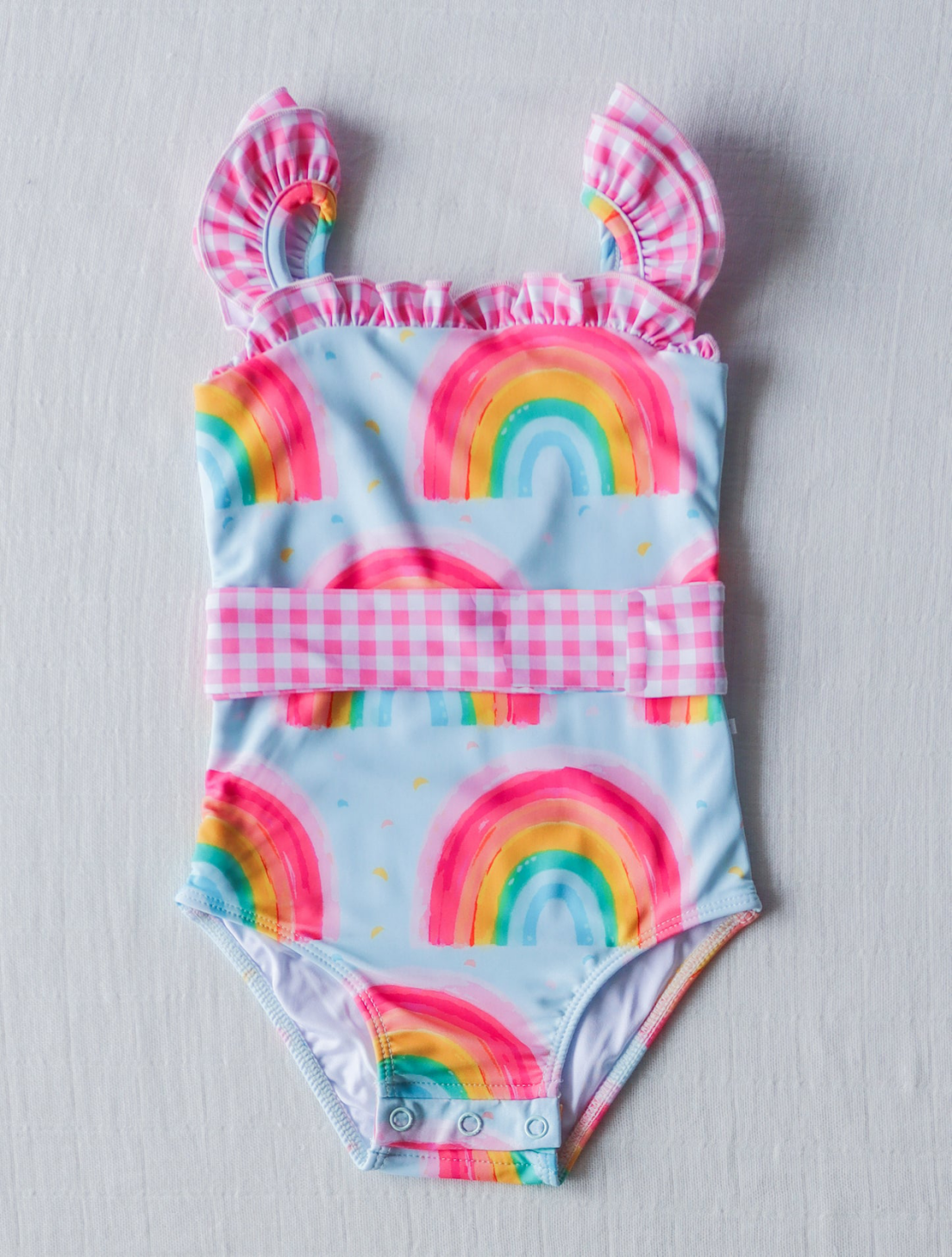 baby girls summer one piece bathing suit