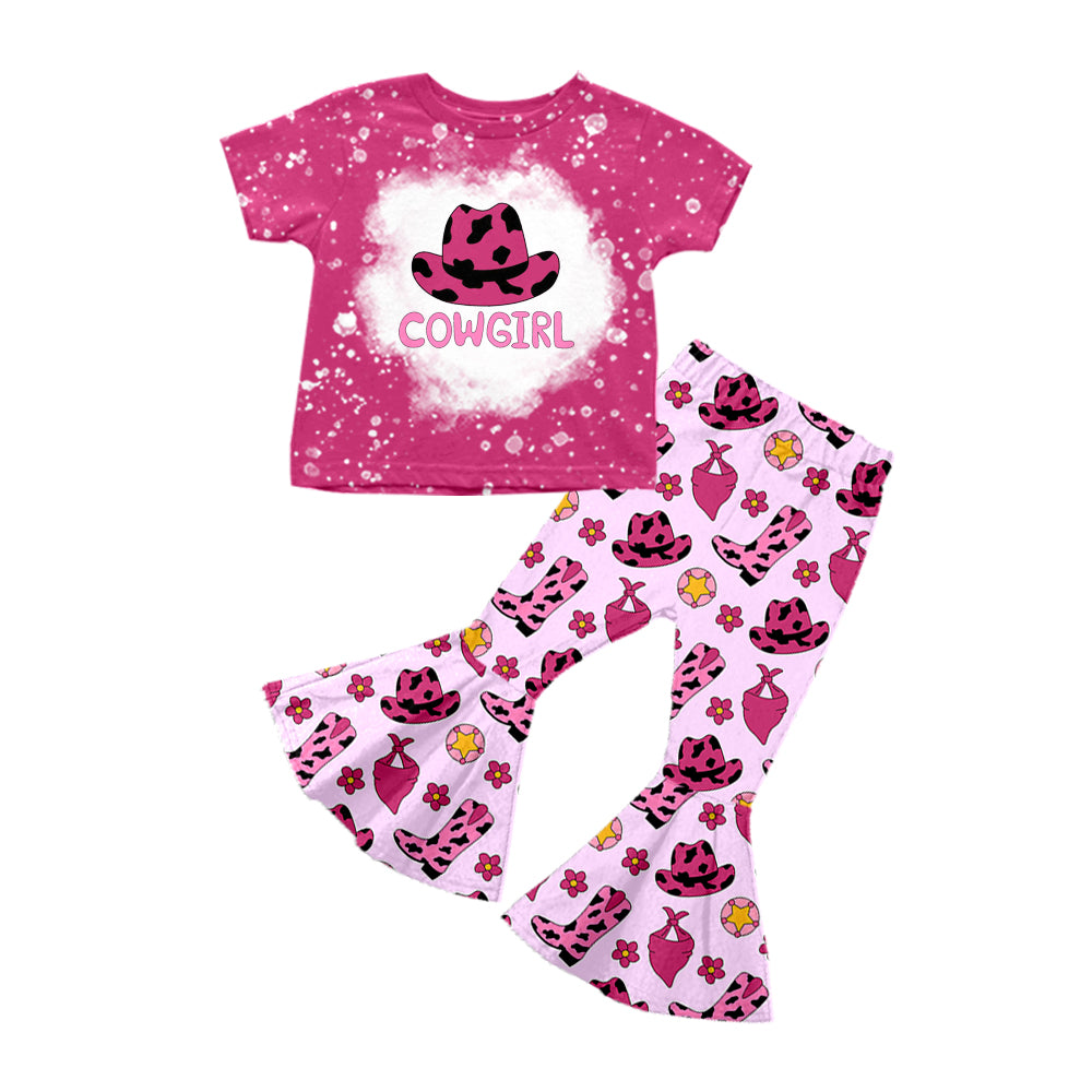 cowgirl western boots clothing set