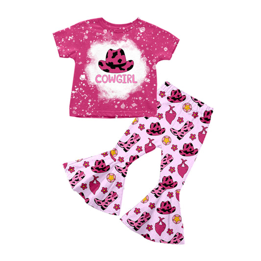 cowgirl western boots clothing set