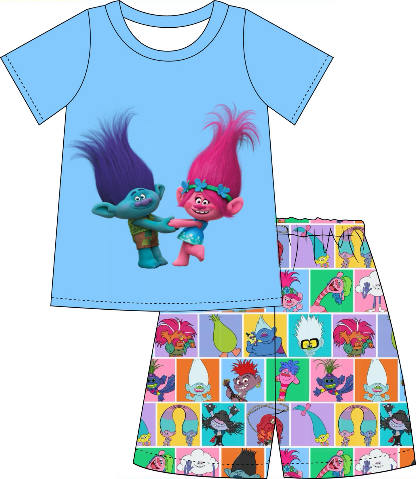 baby boy wholesale cartoon clothing set