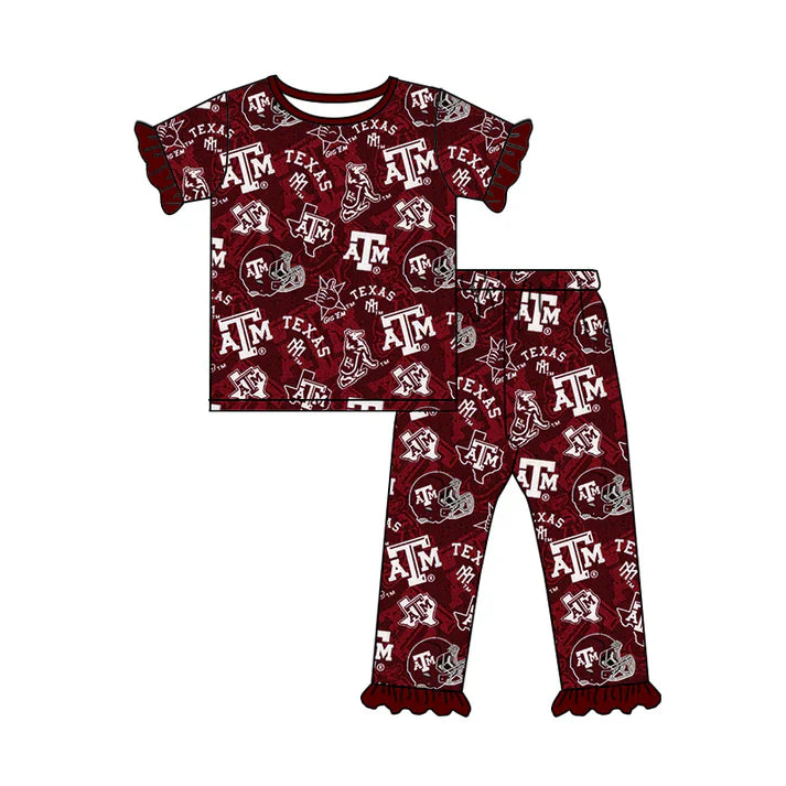 Toddle kids college team design outfit
