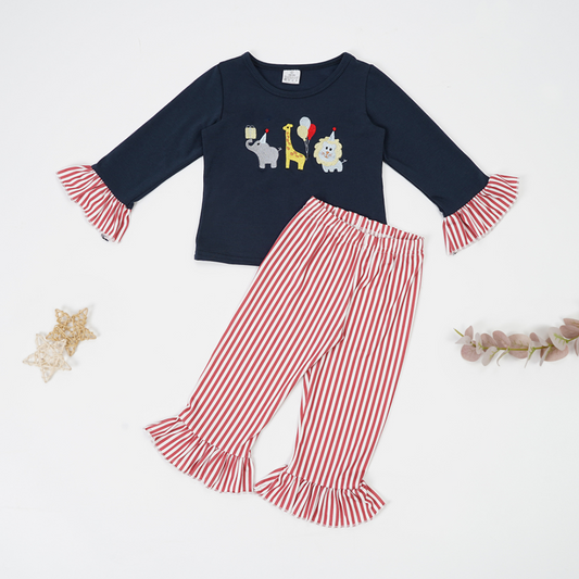 toddle baby girl animal birthday party clothes