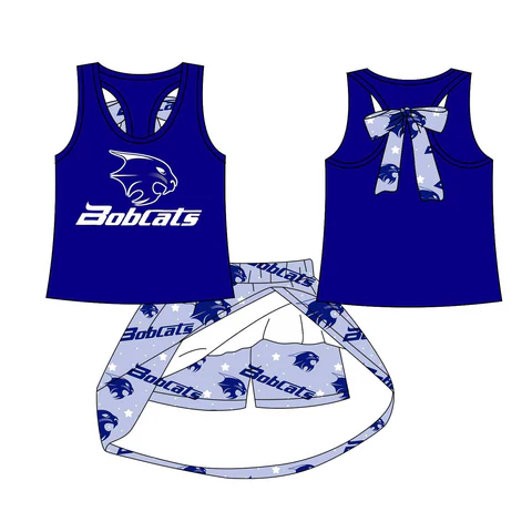 Baby girls custom team cheer outfit add shorts