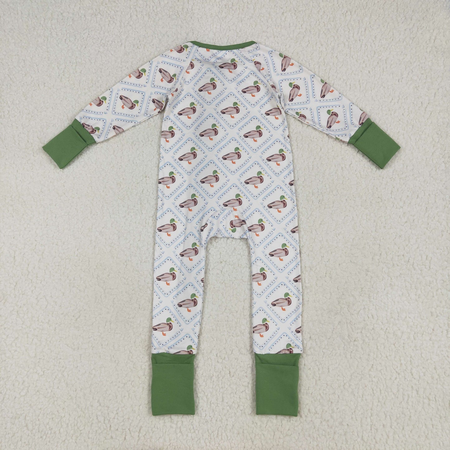 Mallard duck kids long sleeve matching clothes