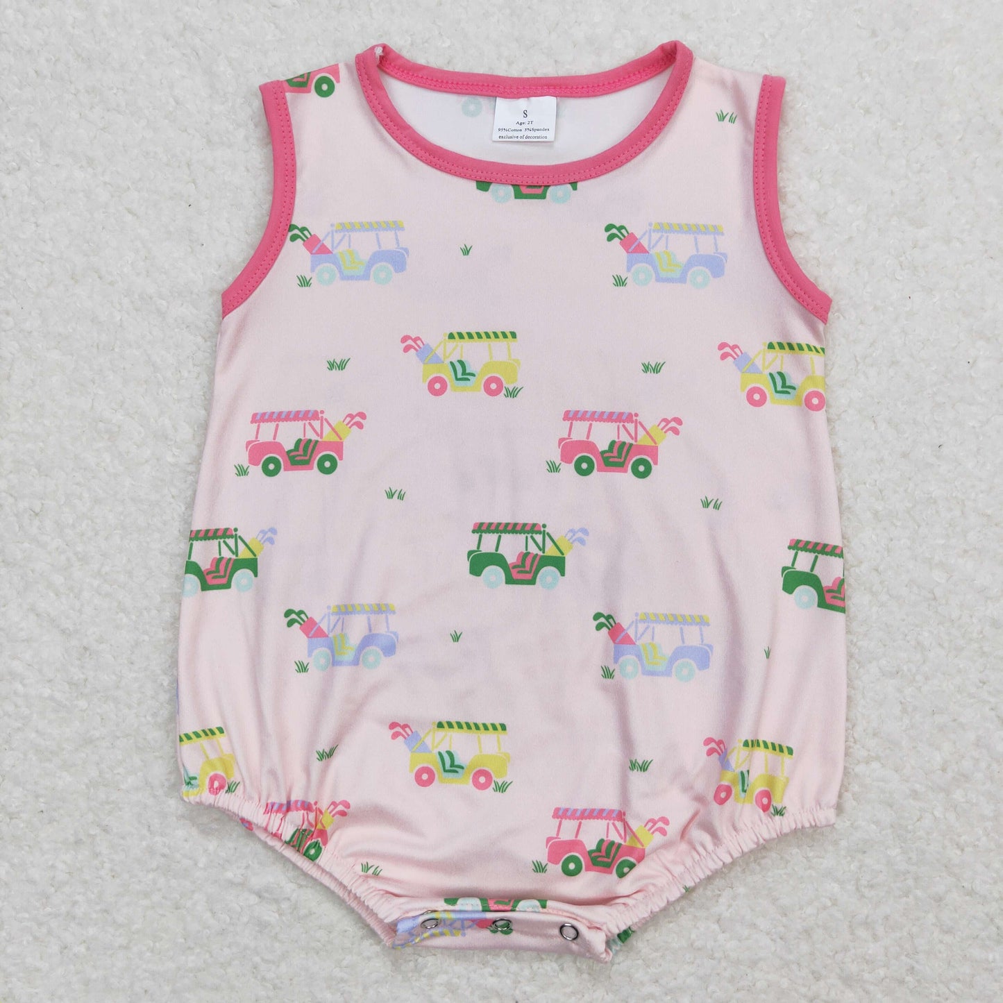 sister brother toddle golf sports matching romper