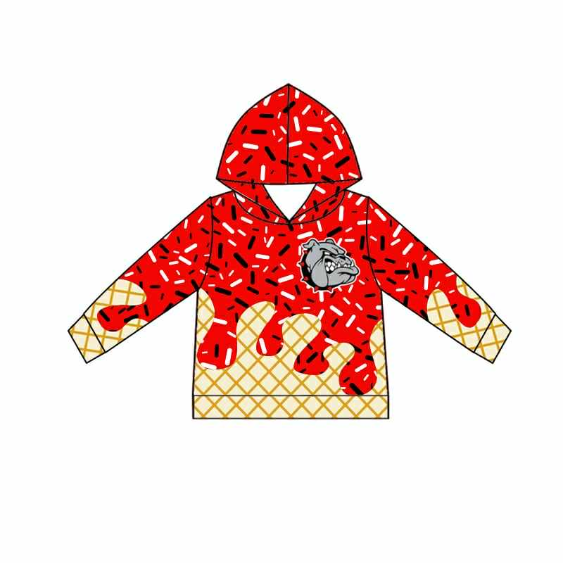 baby boy long sleeve team hoodie top