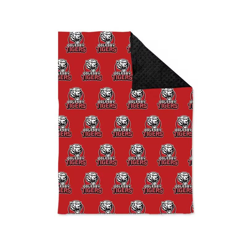 infant baby girls wholesale colleague team fleece blanket