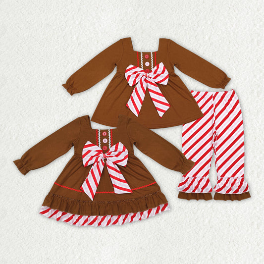 Best sister Christmas gingerbread matching clothes