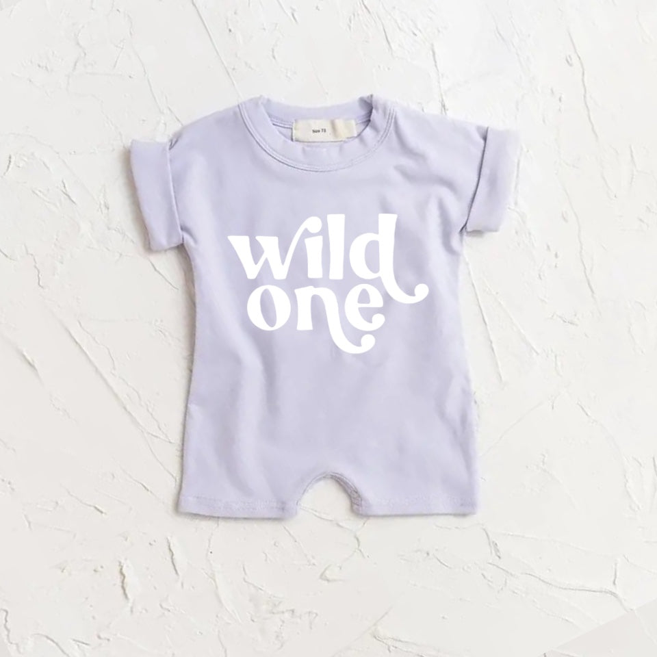 Toddle baby boy short sleeve romper
