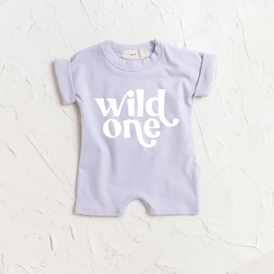 Toddle baby boy short sleeve romper