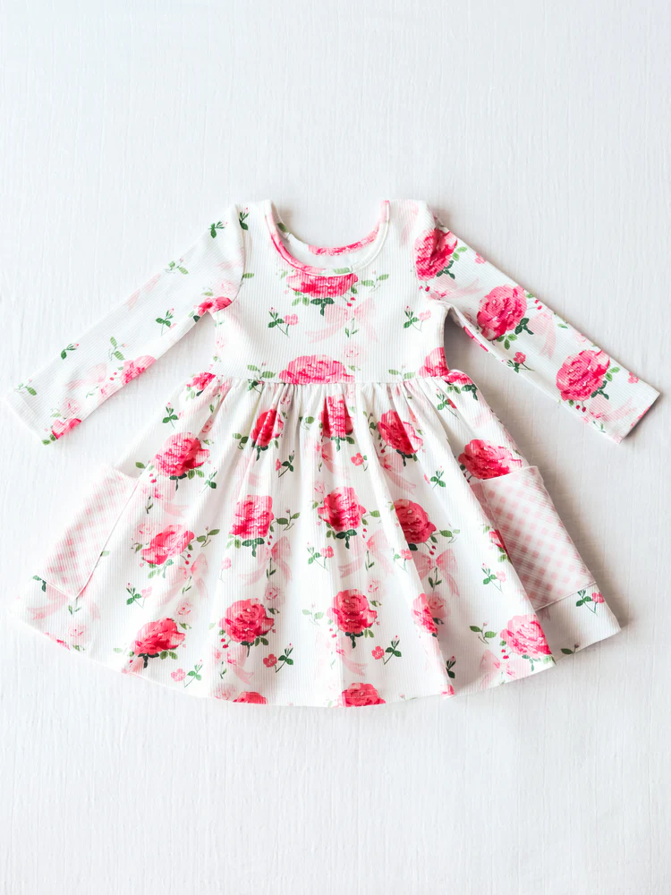 baby girls floral spring dress