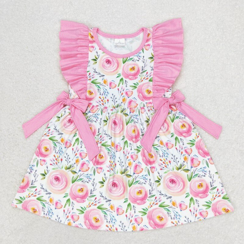 best sister infant baby girls pink floral boutique clothes