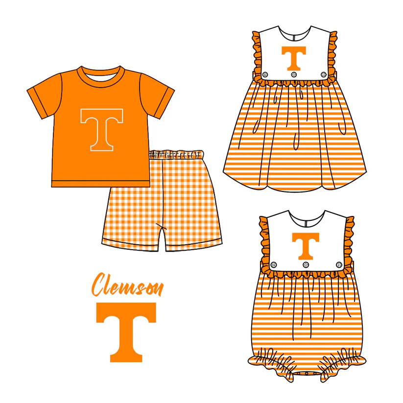 Toddle baby custom team design matching outfit