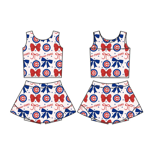 toddle girls custom team skirt dress swim fabrics
