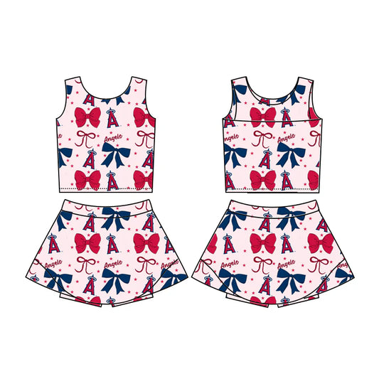 toddle girls custom team skirt dress swim fabrics