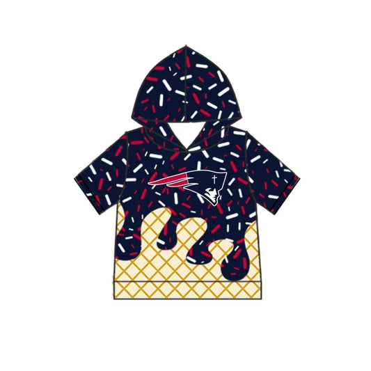 baby boy custom team design hoodie top