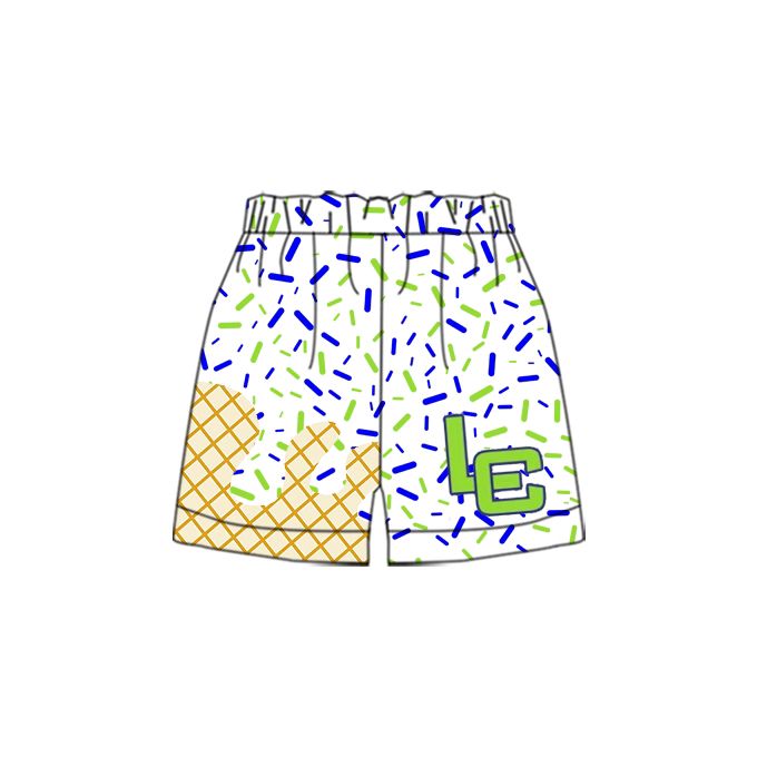 toddle baby boy custom team shorts