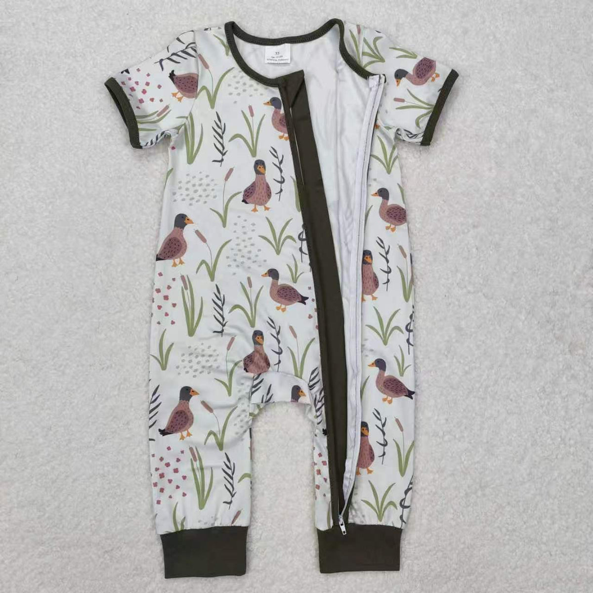 Duck short sleeve top matching pants boy wholesale factory price outfit