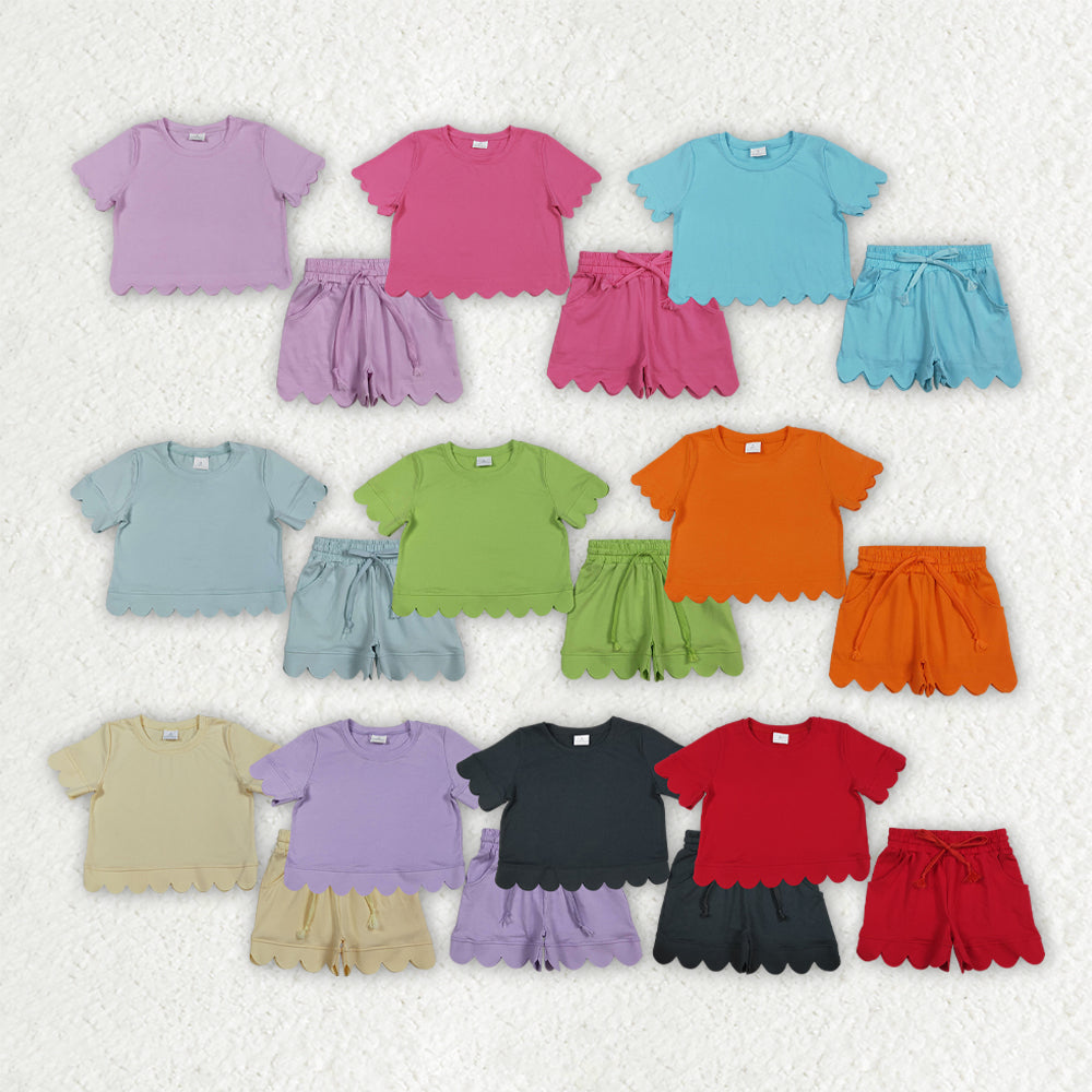 Aqua color toddle baby girls summer outfit