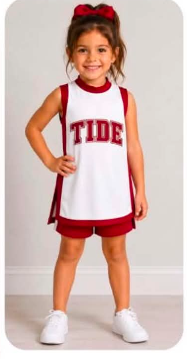 baby girls sleeveless team dress matching shorts yoga clothing set