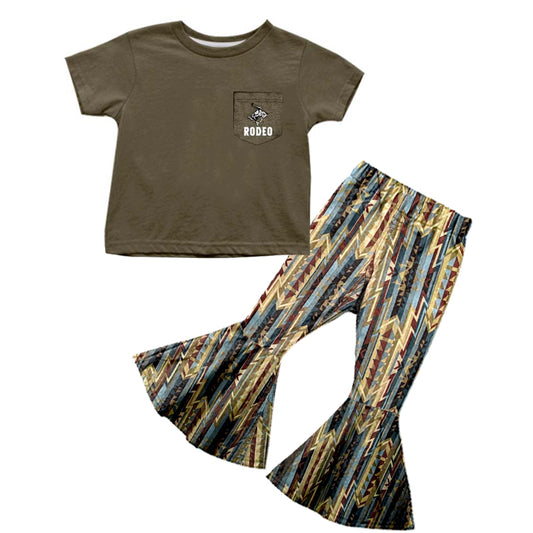 western cowgirl aztec bell bottoms outfit preorder