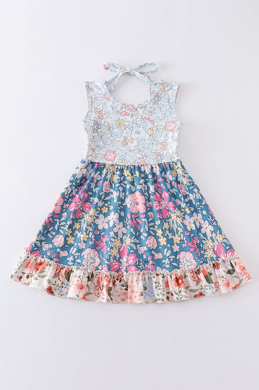 Baby girl spring floral dress