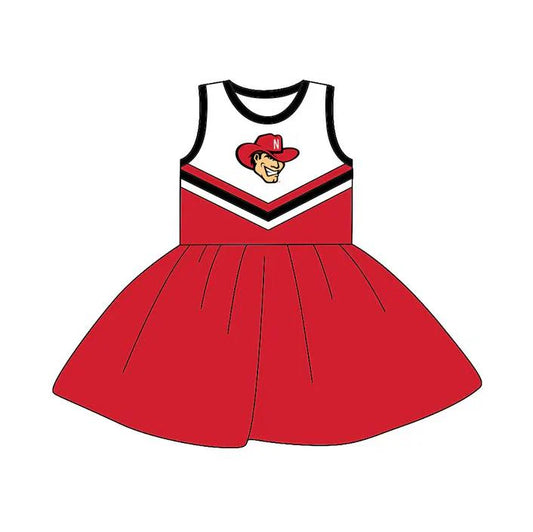 Toddle girls wholesale custom team design dress