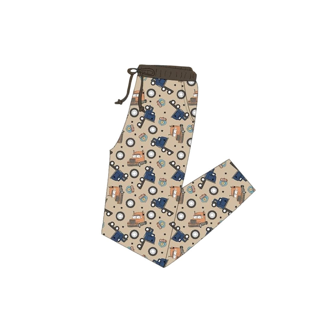 adult milk silk long pants
