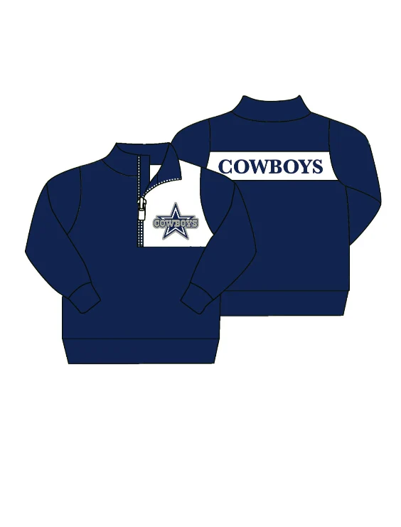 Kids custom team long sleeve pullover