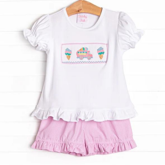 infant baby girls summer beach outfit