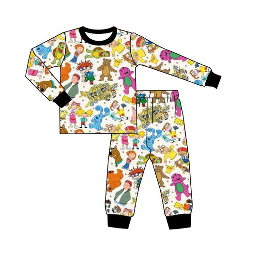 Baby boy long sleeve cartoon clothes