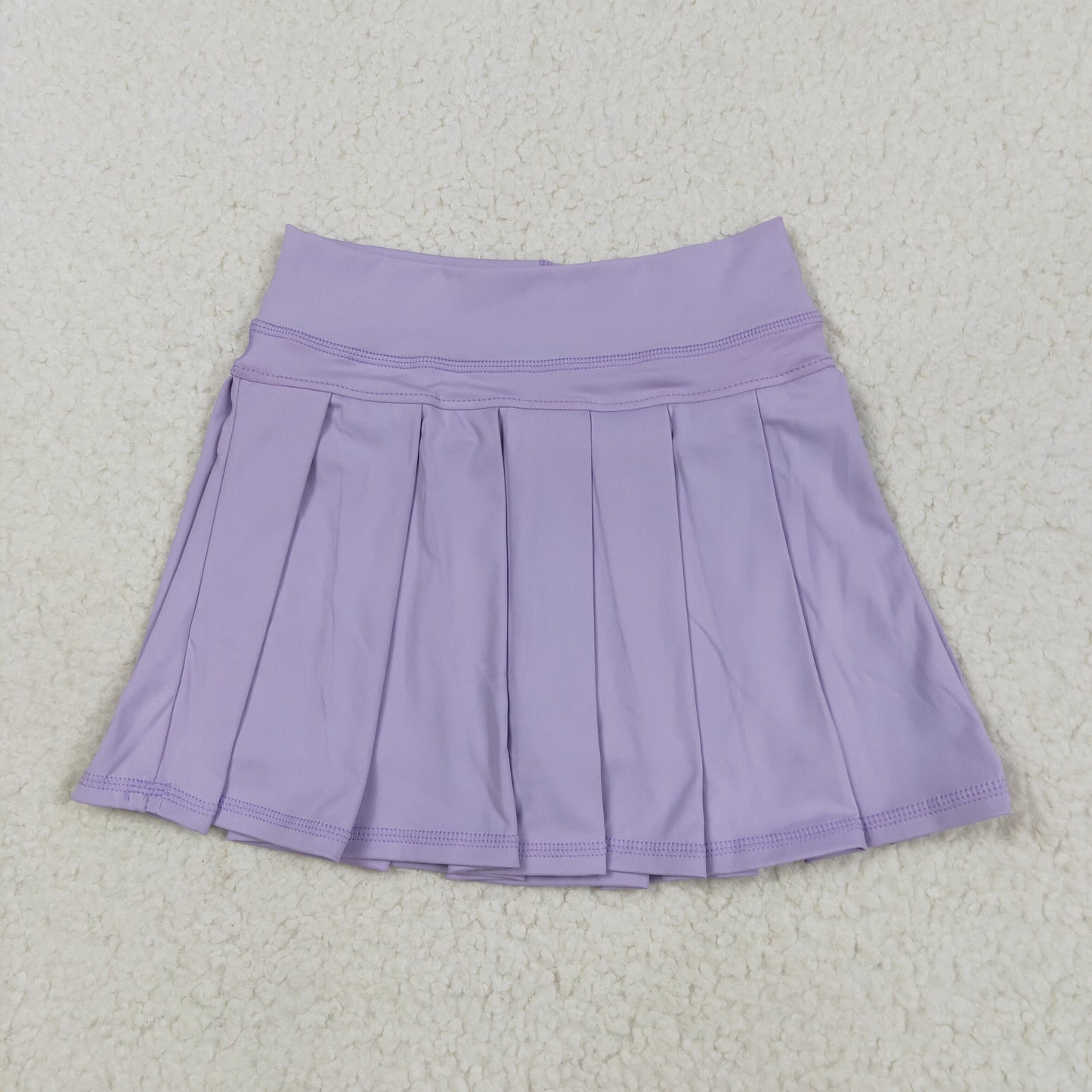 Toddle baby girls purple yoga shorts skirt