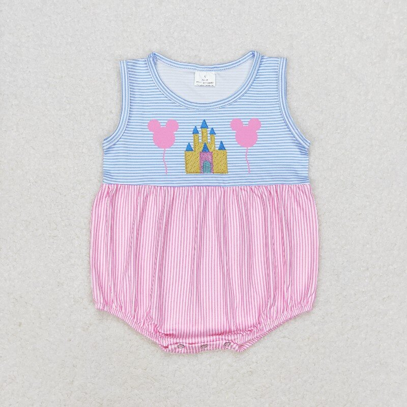 baby girls best sister holiday castle print dress wholesale kids matching clothes