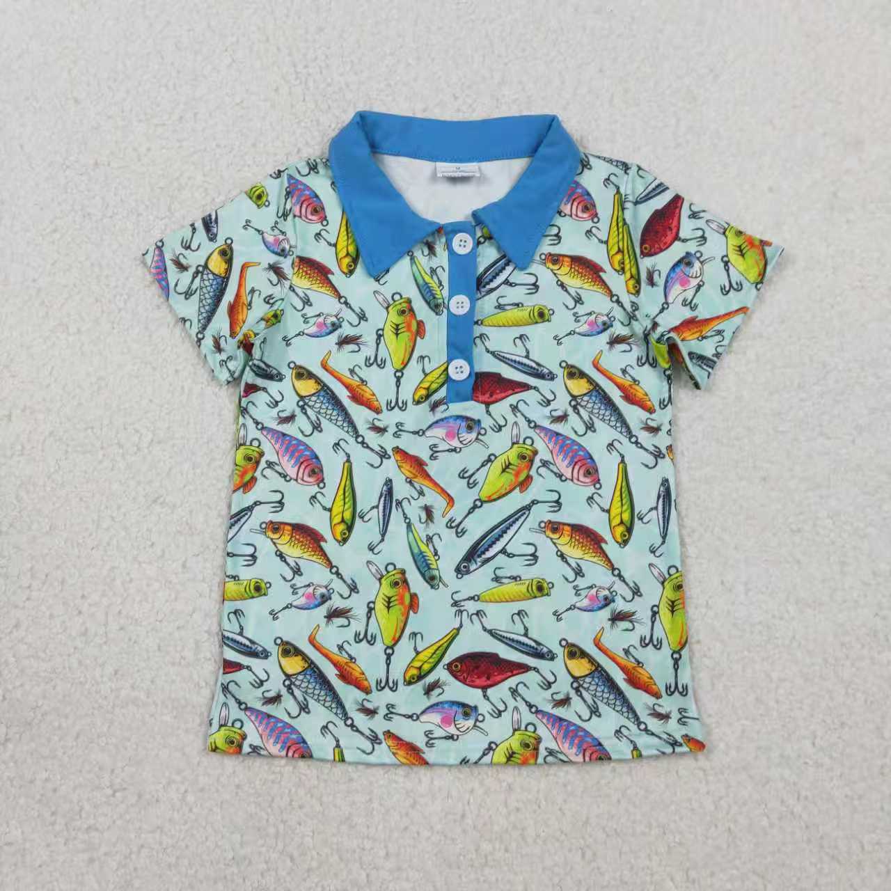 Fishing design sister brother matching clothes