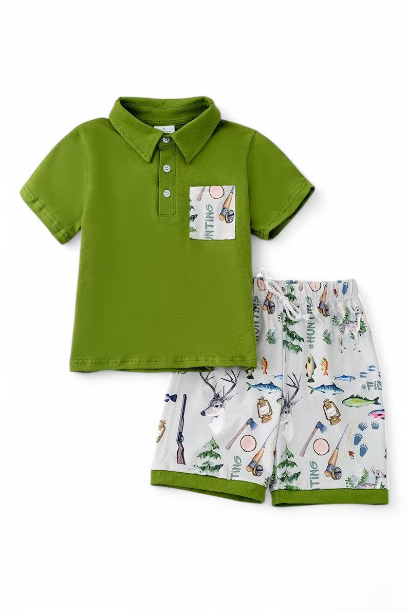Toddle baby wholesale summer short set