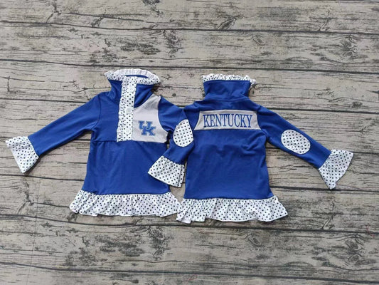 Kids custom team long sleeve pullover