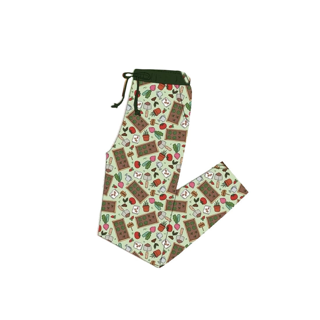 adult milk silk long pants