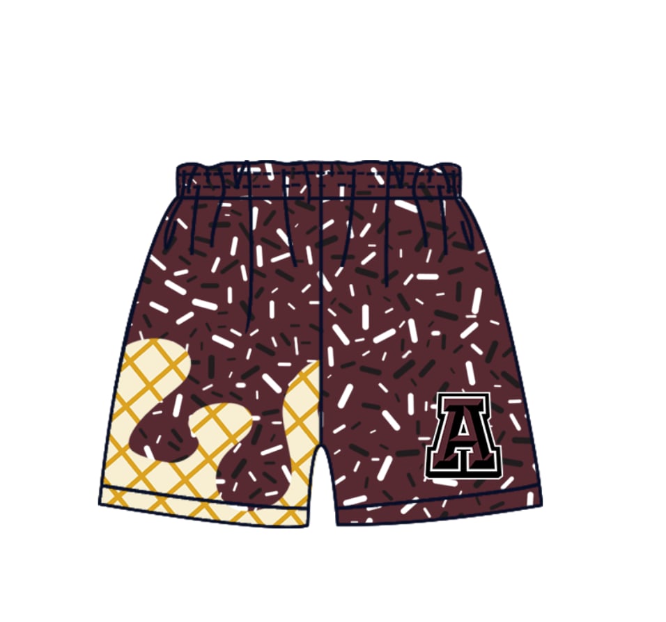 toddle baby  custom team shorts