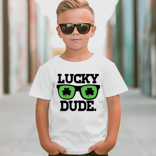 Saint Patrick's Day lucky dude shirt