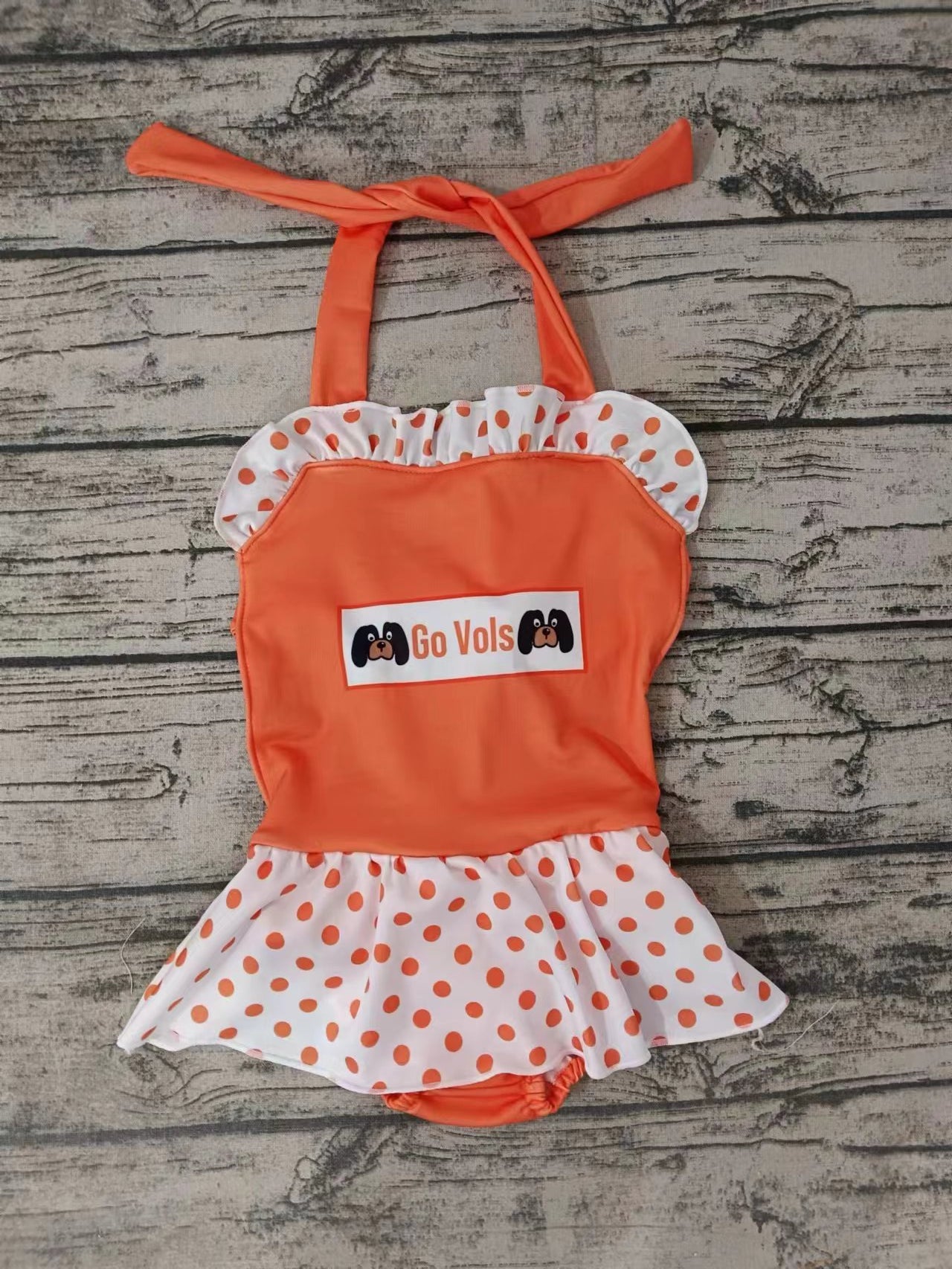 baby girls two pieces team design summer bathing suit
