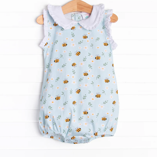 toddle  baby girls bee floral romper