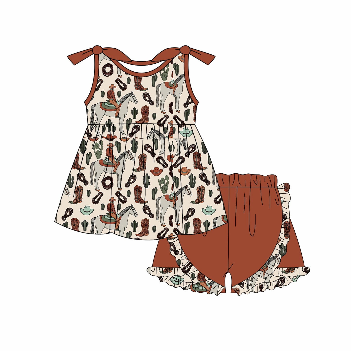 Cowgirl western rodeo summer clothes