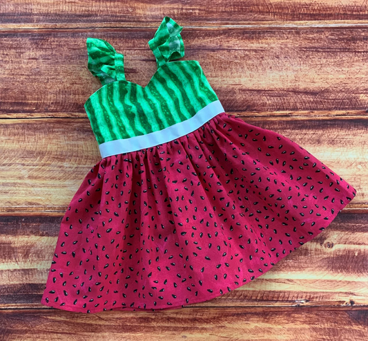 baby girls watermelon dress