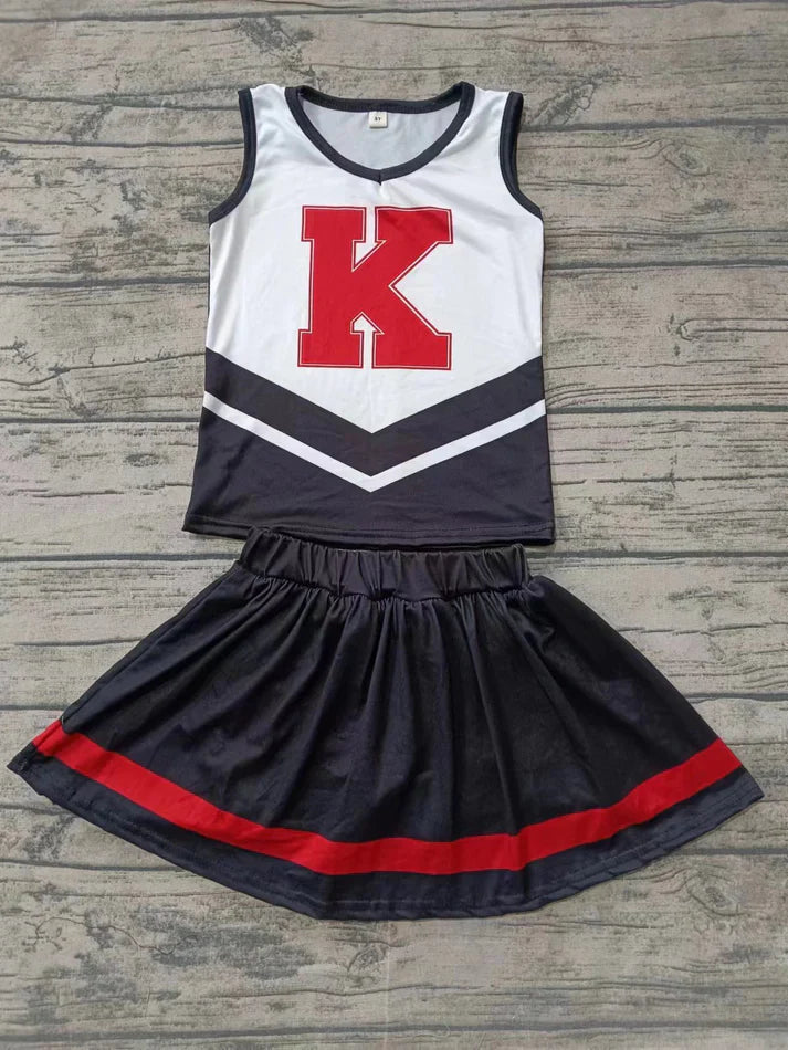 Baby girls custom team cheer outfit add shorts