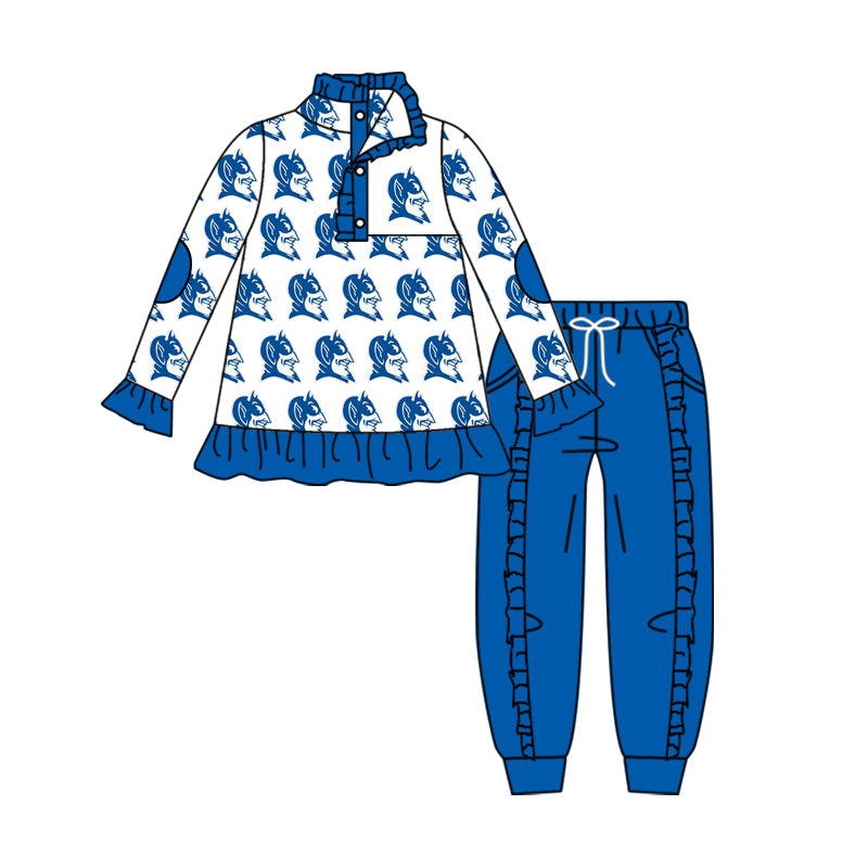 Baby girls custom team cheer outfit