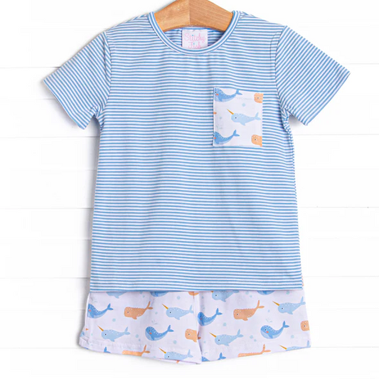 infant baby boy wholesale summer outfit
