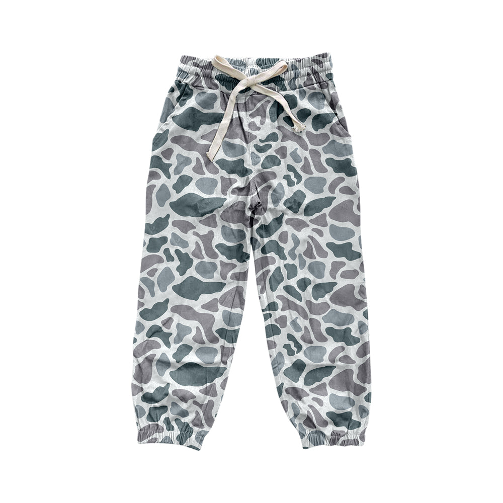 Toddle baby boy grey camo pants