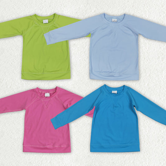 Baby Girls Hot Pink Active Wear Long Sleeve Yoga Top