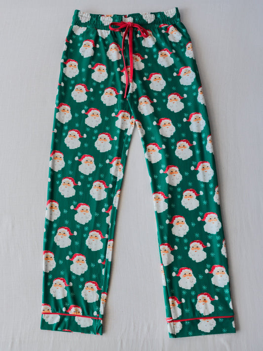 adult man Christmas Santa Claus pants