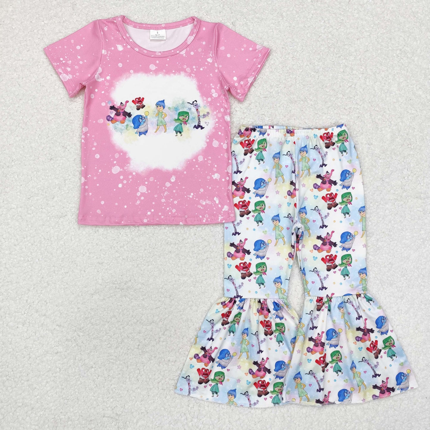 Sister brother cartoon baby long sleeve matching clothes